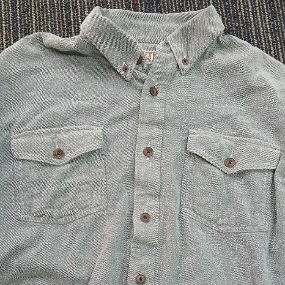 Duluth Trading Company Men's T-Shirt Flannel Standard Fit Shirt Medium - Picture 4 of 7